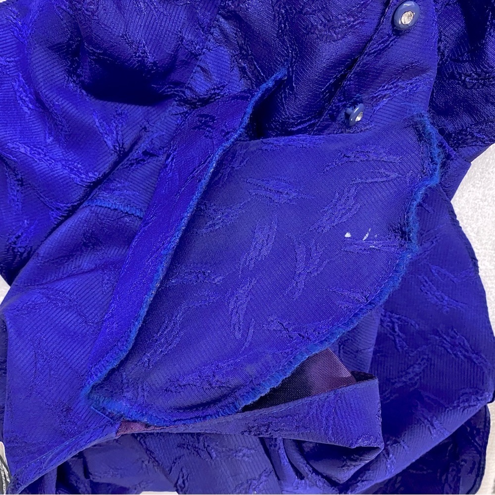 Vintage Sophisticate Purple Cocktail Dress Prom dress Mini Dress 5/6 - Picture 12 of 16
